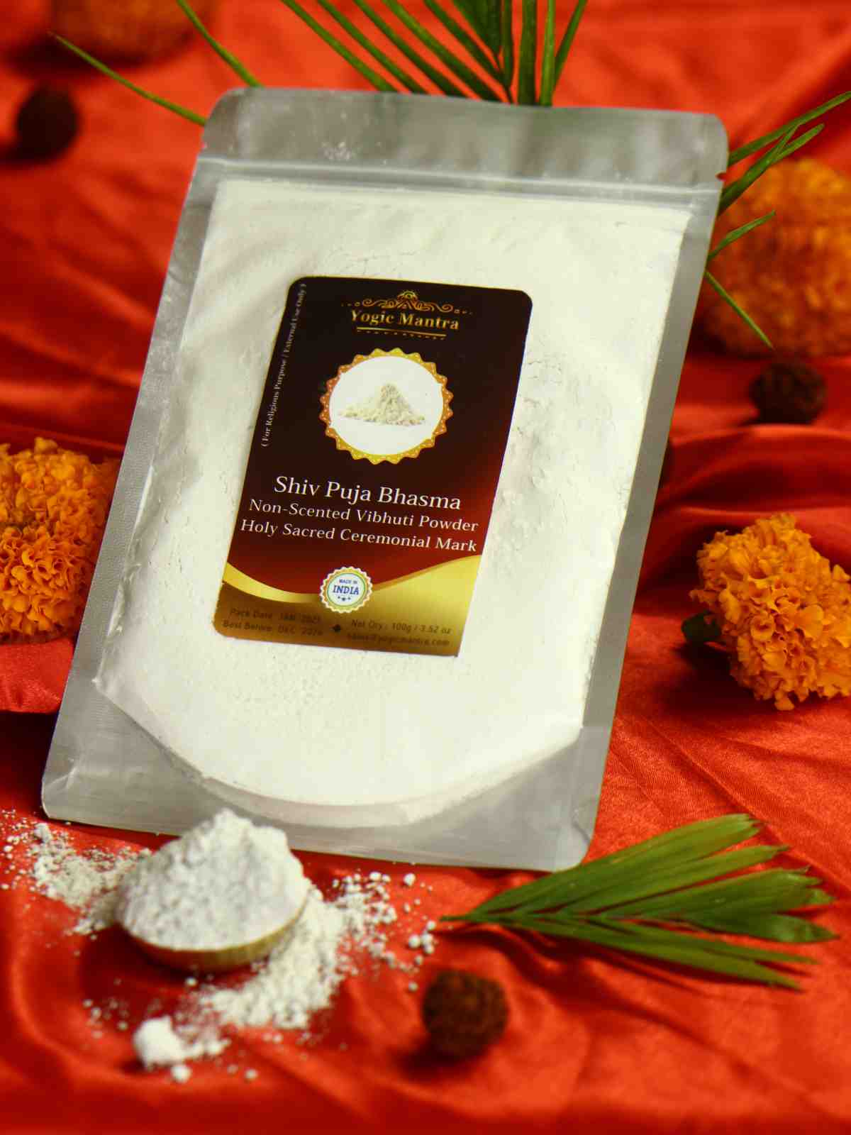 Yogic Mantra Shiva Vibhuti Bhasma Powder